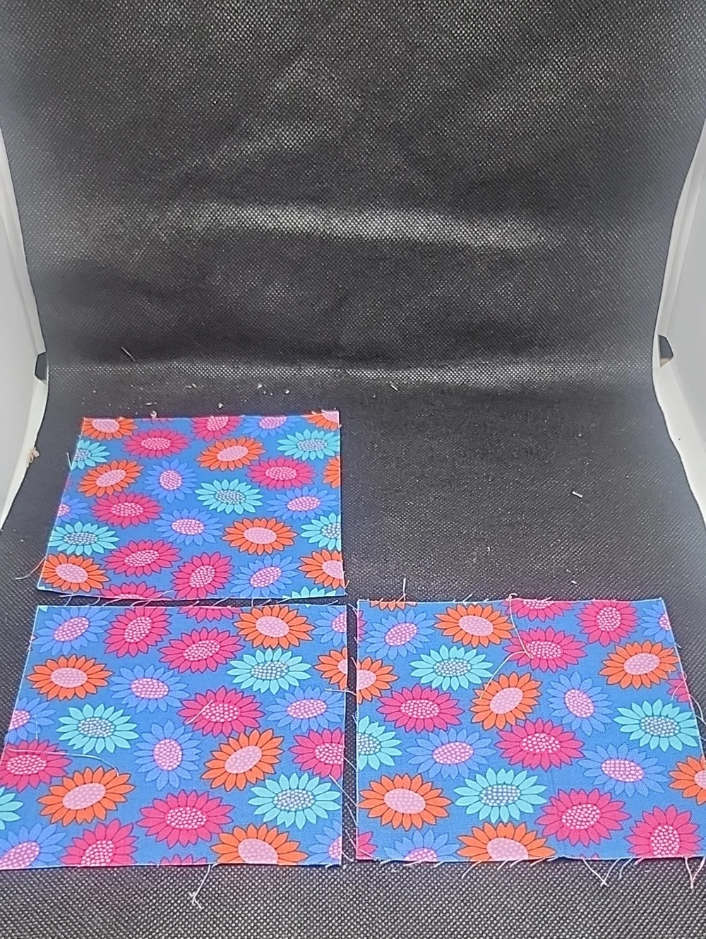 3 4.75 inch precut cotton fabric squares